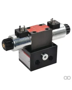Kramp - KRKLS031C3012C - Grundplatte Inklusive 12-VDC-Ventil
