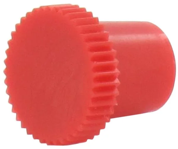 Kramp - KS12834 - Schmiernippelkappe, Rot, Ohne Lasche