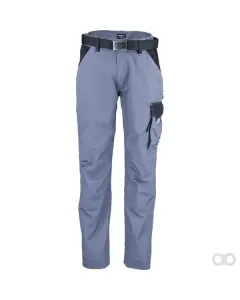 Kramp - KW102030090128 - Arbeitshosen, Unisex, 4XL, W47-51", Grau-Schwarz, Kramp Original