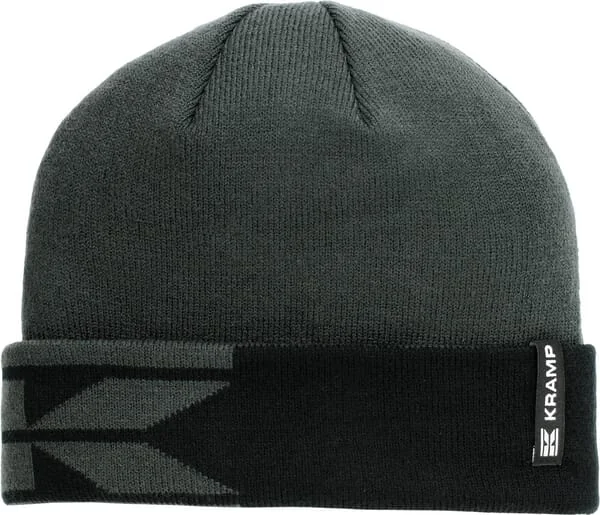 Kramp - KW119670090 - Gestrickte Mütze Schwarz-Grau
