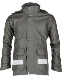 Kramp - KW3182025068 - Regenmantel, Gruen, Groesse 5XL, EU 68, Kramp Protect