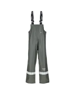 Kramp - KW3182225054 - Wasserdichter Overall Mit Traegern, Groesse L UK 38-40, Gruen, Kramp Protect