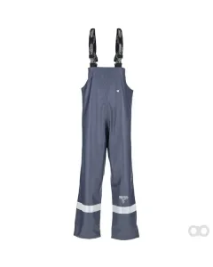 Kramp - KW3182236066 - Wasserdichter Overall Mit Traegern, Groesse 4XL UK 48, Blau, Kramp Protect