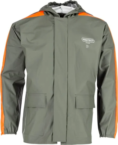 Kramp - KW3184025046 - Regenmantel, Gruen-Orange, Groesse XS, EU 46, Kramp Protect