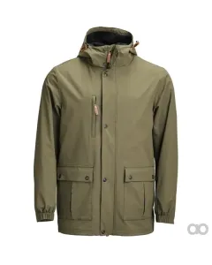 Kramp - KW508001002068 - Shelljacke, 5XL Herren, Oliv