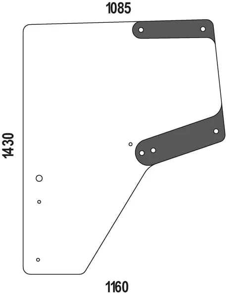 Kramp - L174348N - Tuer Links