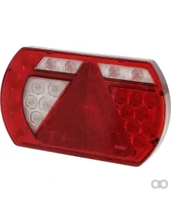 Kramp - L26060P5LH5SM - Multifunktions-Heckleuchte Links LED, Smart, 12V, 236x140x24,3mm, Bajonett 5-Polig Kramp