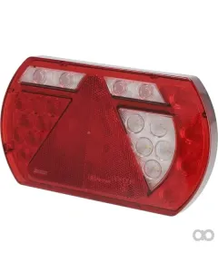 Kramp - L26060P5RH5SM - Multifunktions-Heckleuchte Rechts LED, Smart, 12V, 236x140x24,3mm, Bajonett 5-Polig Kramp