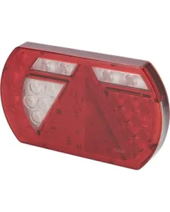 Kramp - L26060P6LH1 - Multifunktions-Heckleuchte Links LED, 12V, 236x140x24,3mm, Bajonett 6-Polig Kramp