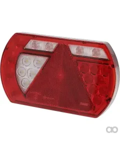 Kramp - L26060P6LH5SM - Multifunktions-Heckleuchte Links LED, Smart, 12V, 236x140x24,3mm, Bajonett 6-Polig Kramp