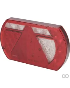 Kramp - L26060P6RH1 - Multifunktions-Heckleuchte Rechts LED, 12V, 236x140x24,3mm, Bajonett 6-Polig Kramp