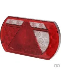 Kramp - L26060P6RH5SM - Multifunktionale Hintere Rechte LED-Leuchte, Smart, 12V, 236x140x24,3mm, Bajonett 6-Polig Kramp