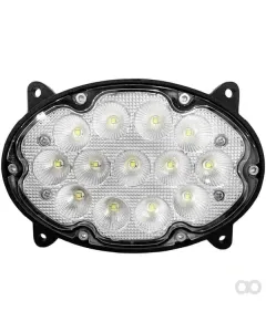 Kramp - LA10600 - Arbeitsleuchte LED, 39W, 3500lm, Oval, 10/30V, 138x93x69mm, Weitstrahler, 13 LEDS