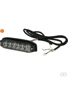 Kramp - LA20076TA2 - Blinkende Warnleuchte, Gelb, 6 LED, TA2