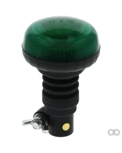 Kramp - LA20092 - Warn-LED-Leuchte, Niedriges Profil, 15W, 12-24V, Gelb, Flexibel, Diameter 86mm X 138mm