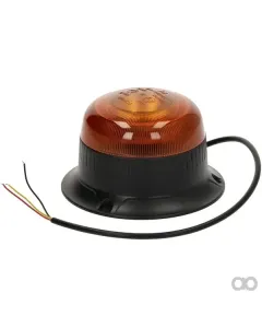 Kramp - LA20094 - Warn-LED-Leuchte, Niedriges Profil, 15W, 12-24V, Gelb, mit Schraube, Diameter 86mm X 67mm