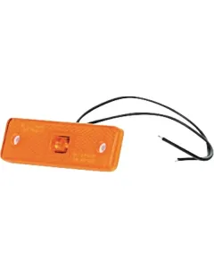 Kramp - LA30133 - Markierungsleuchte LED, Rechteckig, 12-24V, 98x31.5x25mm, Hella