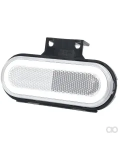 Kramp - LA30154F - Markierungsleuchte LED, Rechteckig, 12-24V, 124x49x20mm
