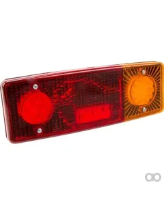 Kramp - LA40018 - Mehrzweck-Rueckleuchte Rechts LED, Rechteckig, 12-24V, 287.5x100.5x65mm, 5-Polig