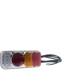 Kramp - LA40031 - Mehrzweck-Rueckleuchte Rechts LED, Rechteckig, 12-24V, 200.5x85x40mm