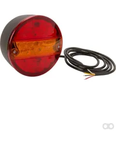 Kramp - LA40045 - Multifunktions-Rückleuchte LED, Rund, 12V, Diameter 142mm