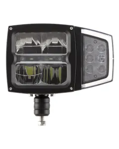 Kramp - LA80043 - LED-Scheinwerfer, 38W, Rechteckig, 12-24V, 229x150x80mm, Beheizt, Fernlicht/Abblendlicht, Flex Anti-Schnee