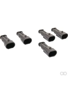 Kramp - LA89005KR - Steckergehäuse 2 P. Männlich