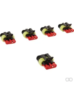Kramp - LA89008KR - Steckergehaeuse 3-Polig Weiblich