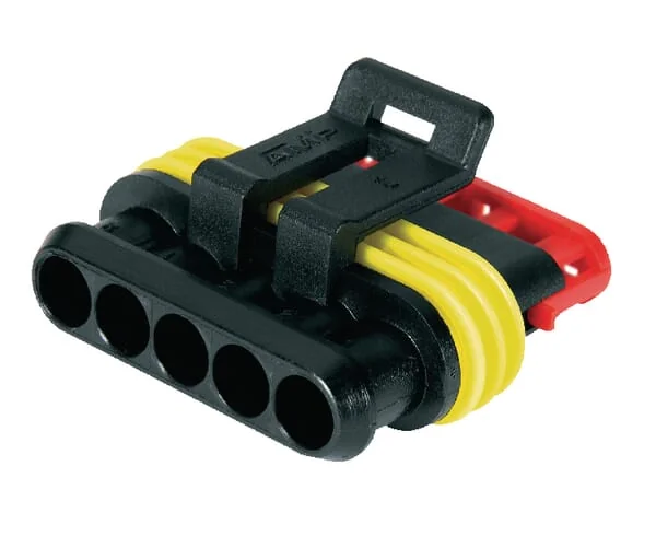 Kramp - LA89012KR - Steckergehaeuse 5 Kontakte Buchse