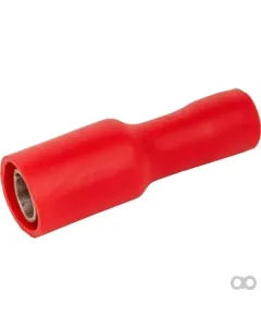 Kramp - LA9125KR - Huelsenstecker Weiblich Rot 0,5-1mm² 4mm (100x)
