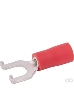 Kramp - LA9275KR - Gabelschuh, Rot, 0,5-1mm² (100x)