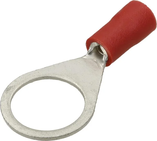 Kramp - LA9390KR - Ringkabelschuh, Rot, 0,5-1mm² Diameter 10mm
