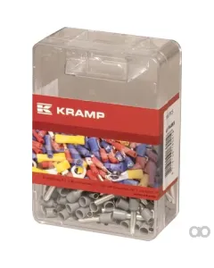 Kramp - LA9545KR - Kabelendkappe Grau, 4mm² (100x)