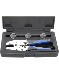 Kramp - LAT2001ASS1KR - 9" Crimpzange für Aluminium und Stahl mit 3 Crimpmatrizen