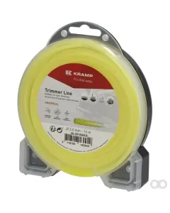 Kramp - NL3015RKR - Schneidfaden Für Trimmer Diameter 3 mm 15 m Mit Rundem Profil, Gelb, Kramp