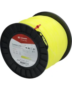 Kramp - NL33232RKR - Trimmer-Schnur Diameter 3,3 mm 232 m Rund Gelb Kramp