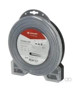 Kramp - NL3541TRKR - Schneidfaden Für Trimmer Diameter 3,5 mm 41 m Mit Rundem Profil, Titanium Power, Grau, Kramp