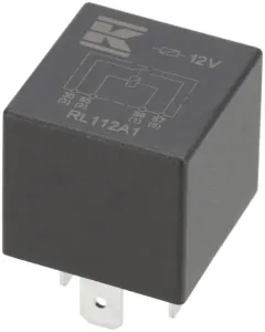 Kramp - RL112A1 - Mini-Relais 12V, Schliesser, 40A, Ohne Halter