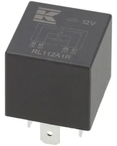 Kramp - RL112A1R - Relais 12V, Schliesser, 40A, Mit Widerstand, Ohne Halter