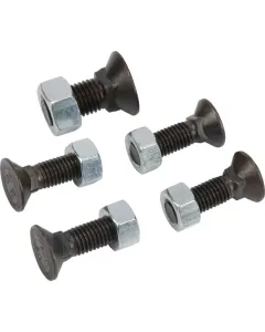 Kramp - TB30190 - Schraubensatz 4x m12x40 vk, 1x m16x40 vk + Muttern