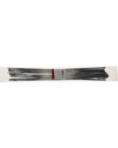 Kramp - TRB80680RVS - Kabelbinder 8x680 mm, Silber, SS 25 Stück