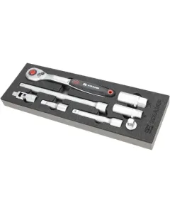 Kramp - TT800502 - Ratsche Und Zubehör 1/2" 8-tlg