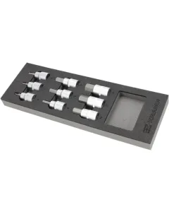 Kramp - TT800504 - Steckschlüsselsatz Sechskant 1/2" 9-tlg
