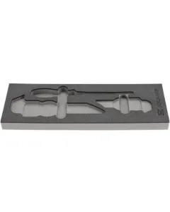 Kramp - TT858002 - Schaumstoff-Einsatz Für Sechskant Und TORX-Schlüssel-Satz, 18-Teilig