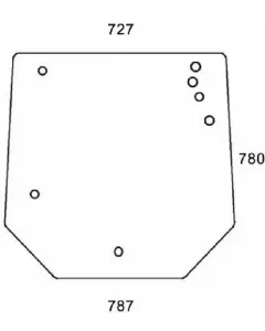 Kramp - VA206266N - Heckfenster