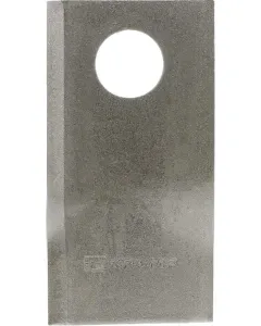 Kramp - VGTF71KR - Mähwerk-Messer Links 93x48x3 mm, Loch Durchmesser 19 mm; Geeignet für Pz, 25 Stück