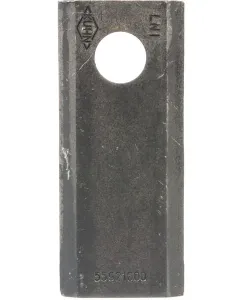 KUHN - 55921600 - Maehwerk-Messer Links/Rechts 107x45x4,3 mm Bohrung Diameter 18 mm Geeignet fuer KUHN