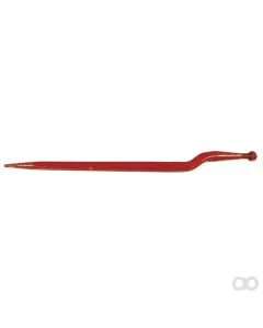 Kverneland - KK221175 - Silagezinke Abgewinkelt 56 mm Vierkantprofil 36x820 mm Spitzzinke mit M20x1.5 mm Mutter Rot Kverneland