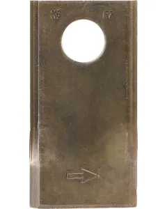 Kverneland Taarup - KT4189400001 - Mähwerk-Messer LH 93x47x3mm Bohrung Diameter 19mm Geeignet Für Kverneland Taarup/PZ/Vicon 25er Pack