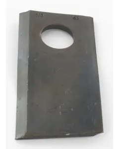 Kverneland Taarup - KT5514200001 - Maehwerk-Messer Rechts 105x48x4mm Ovales Loch 23,0x20,5mm Geeignet Fuer Taarup, 25 Stueck